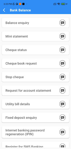 Bank Balance Check - All Bank Screen 3