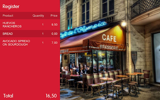 Android application Predicomm Customer Display screenshort