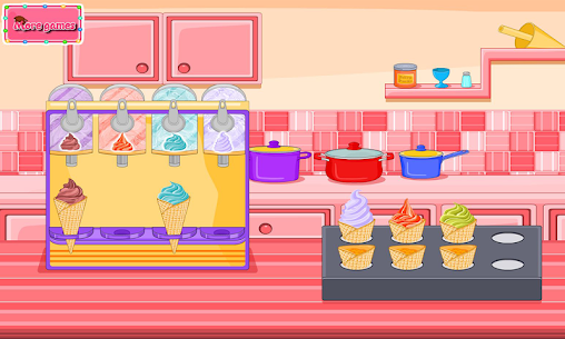 Ice cream cone cupcakes candy For PC installation