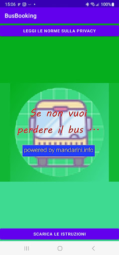 Android application BusBooking - Bus Bologna screenshort