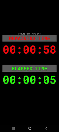 Android application CasparCG Timer (Unofficial) screenshort