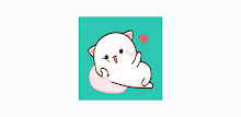 Animated Peach Goma Stickers APK