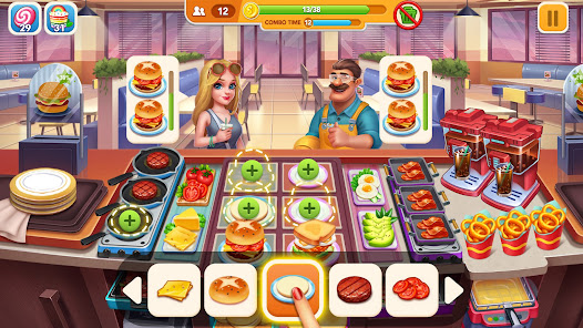 Cooking Frenzy Cooking Game MOD APK 1.0.78 (Unlimited Money) Android
