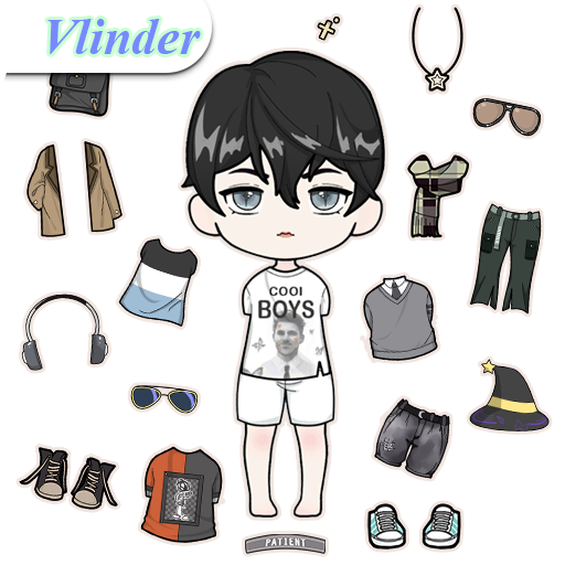 Vlinder Boy: Dress up games