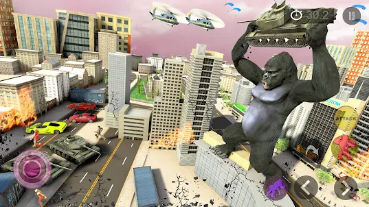 King Kong Game: gorilla games