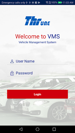 Android application VMS Thr UAE screenshort