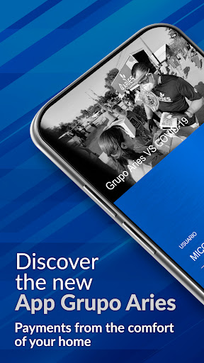 Android application App Grupo Aries screenshort