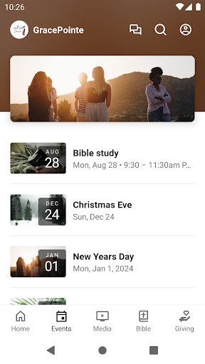 GracePointe Church SBC Screen 2