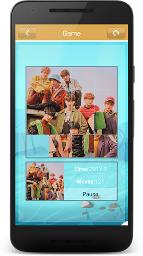 Stray Kids Slide Puzzle Game