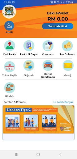 Penang Smart Parking Screen 2