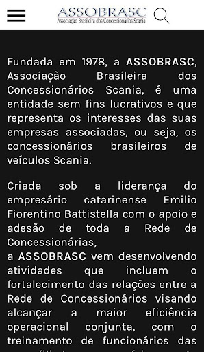 ASSOBRASC Screen 3