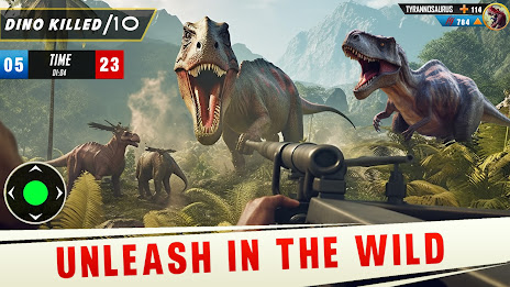 Wild Dinosaur Hunting Games 3D poster 4