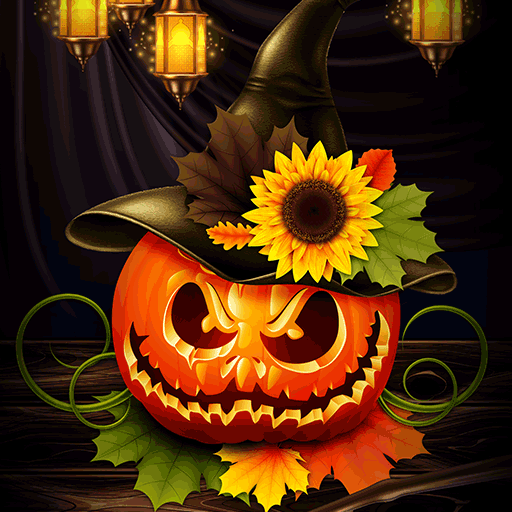 Evil Witch Pumpkin - Wallpaper logo