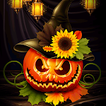 Cover Image of 下载 Evil Witch Pumpkin - Wallpaper  APK