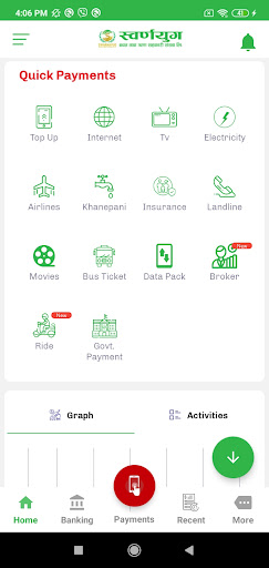 Android application Swarnayug Mobile App screenshort
