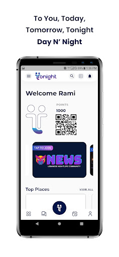 Android application Tonight screenshort