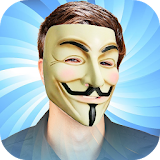 Anonymous Mask Photo Stickers icon