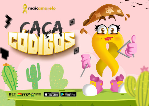 Android application Caça Códigos - Maio Amarelo screenshort