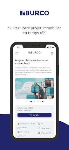 Android application BURCO screenshort