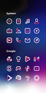 Aline Pink icon pack MOD APK 1.3.3 (Patch Unlocked) 4
