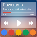 Skin for Poweramp Now TRSPRNT icon