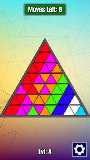 Android application Move the Triangles screenshort