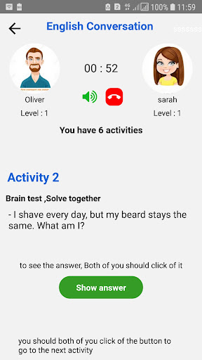 English Speaking partner