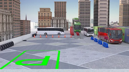 巴士模拟器驾驶游戏：真正的巴士停车游戏 | 离线巴士游戏