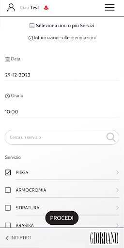 Giordano 2.0 Screenshot