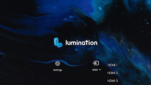 Lumination Projector Launcher Screen 2
