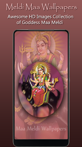 Android application Meldi Maa Wallpaper HD, Mata screenshort