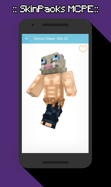 Captura de Pantalla 8 SkinPacks Demon slayer for Minecraft android