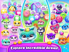 Fluvsies Merge Party screenshot 1