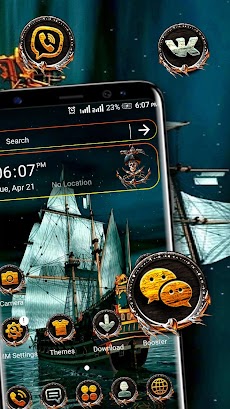 Pirate Ship Launcher Themeのおすすめ画像1