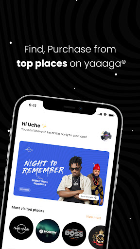 Android application Yaaaga! screenshort