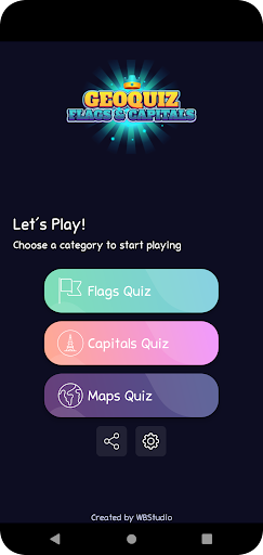 GeoQuiz Trivia :Flags&Capitals Screen 2