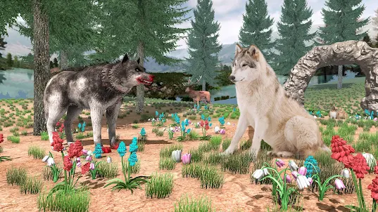 Real Wolf Simulator Wolf Games