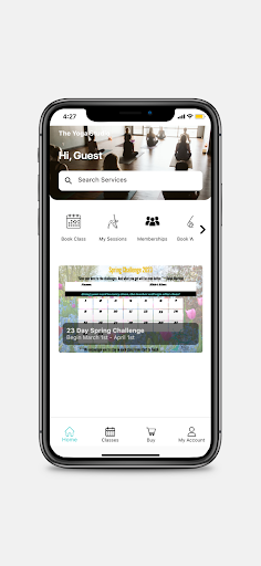 The Indy Yoga Studio Screen 2