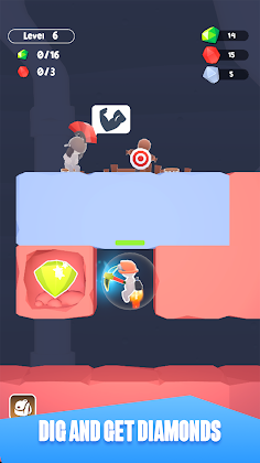 Dig & Fight 3D - Screenshot 1