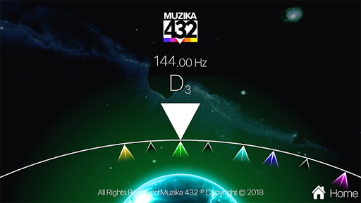 Muzika432 Tuner Screen 2