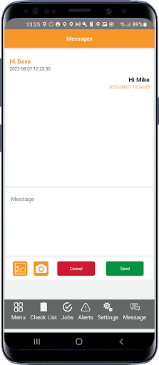 Live Tracking User Screen 3