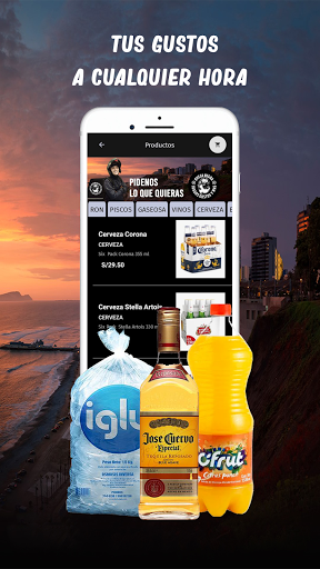 Android application Oveja Negra – Delivery 24 Hora screenshort