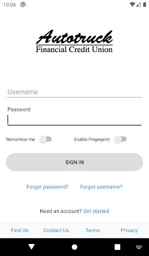 Android application Autotruck FCU CardGuard screenshort