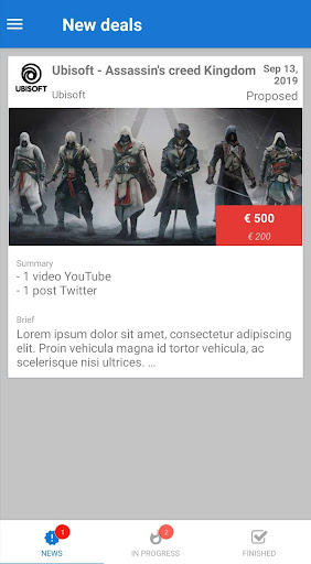 WizApp Screen 2