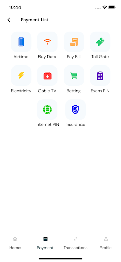 Android application AfriBeta screenshort