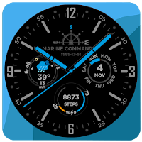 Marine Commander Watch Face for WearOS