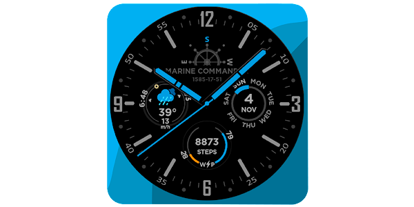 Marine Commander watch face - Apps on Google Play