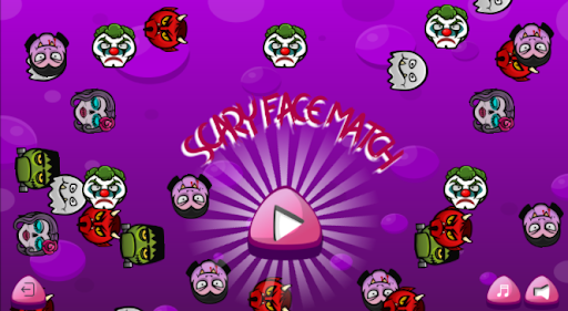 Scary Face Match 3 Screen 2
