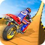 Cover Image of Download Superhero GT Bike Stunt Racing: Mega ramps games 2.3.16 APK