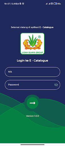 Android application LBG Manufacture screenshort